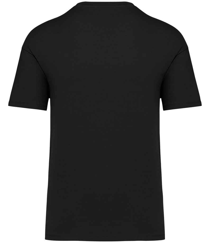 Native Spirit Unisex Oversized T-Shirt in Black, back view