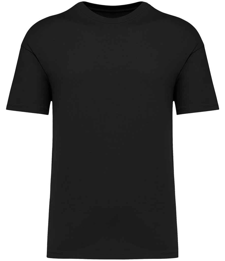 Native Spirit Unisex Oversized T-Shirt in Black, front view