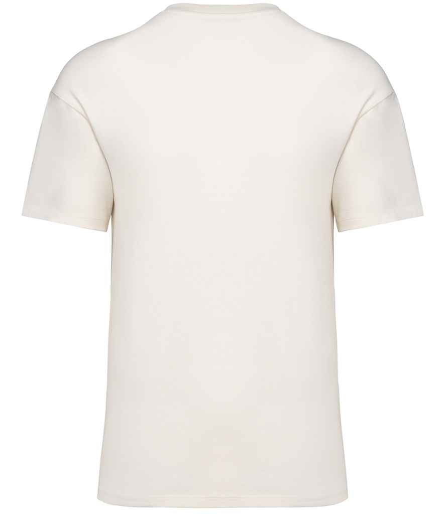 Native Spirit Unisex Oversized T-Shirt in Ivory, back view