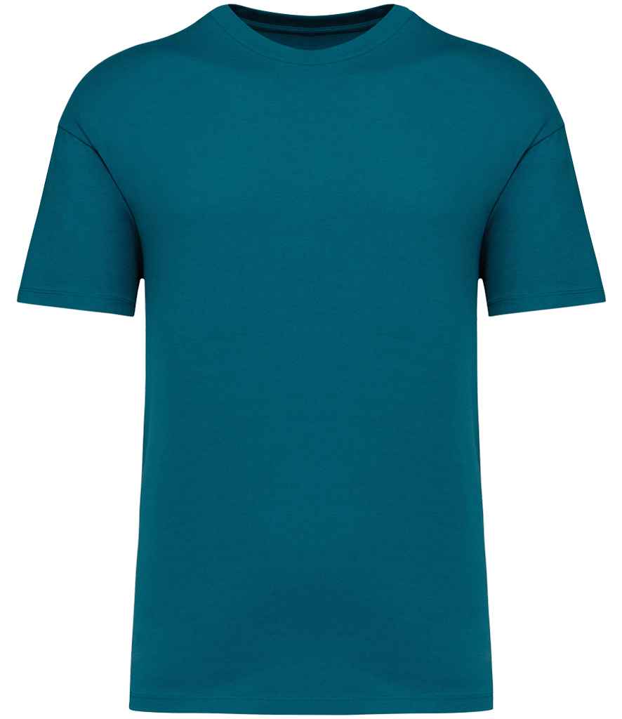 Native Spirit Unisex Oversized T-Shirt in Peacock Green, front view
