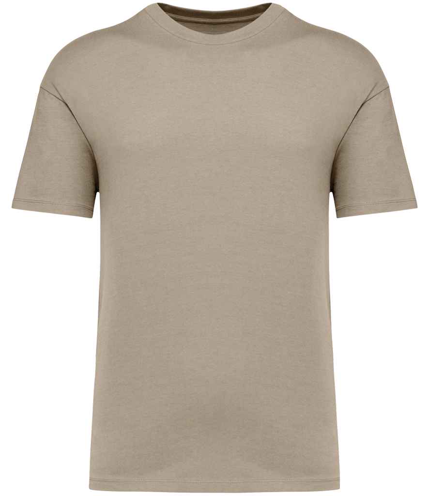 Native Spirit Unisex Oversized T-Shirt in Wet Sand, front view