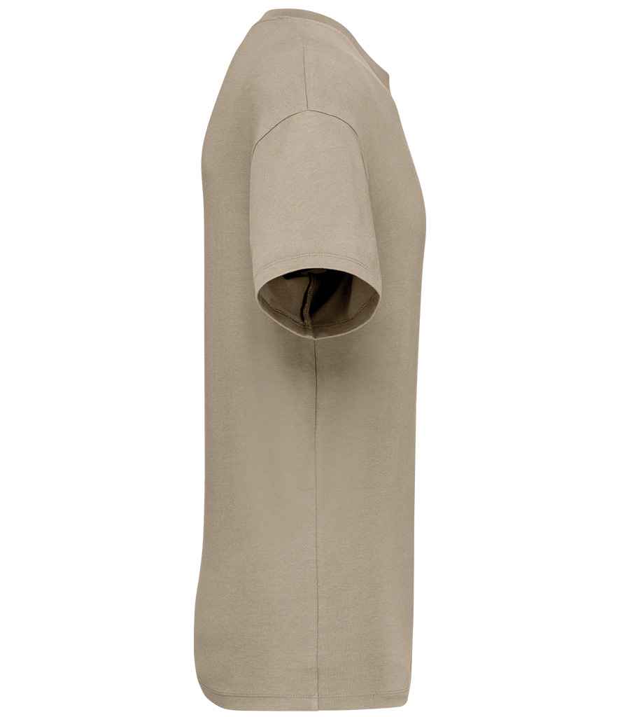 Native Spirit Unisex Oversized T-Shirt in Wet Sand, side view