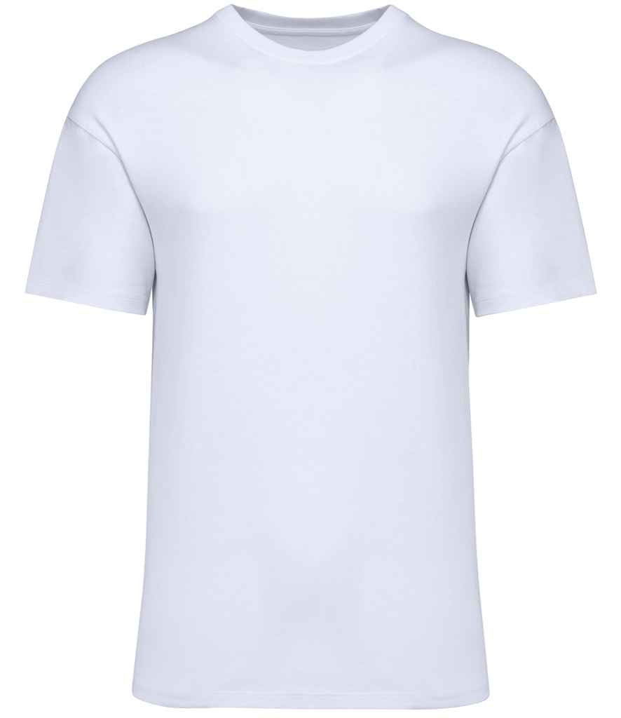 Native Spirit Unisex Oversized T-Shirt in White, front view