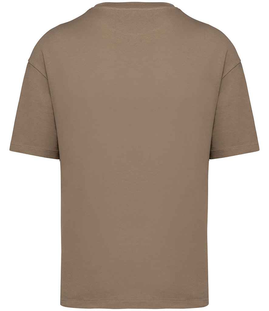 Native Spirit Oversized T-Shirt in Driftwood, back view