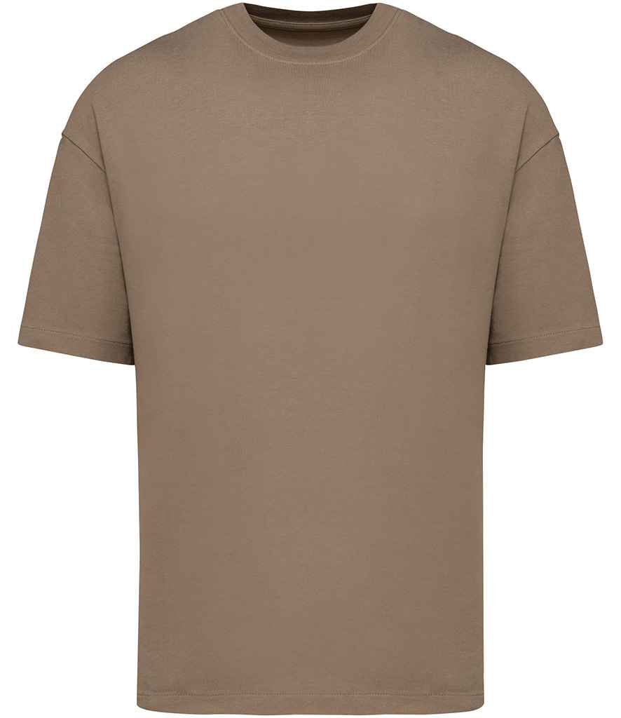 Native Spirit Oversized T-Shirt in Driftwood, front view