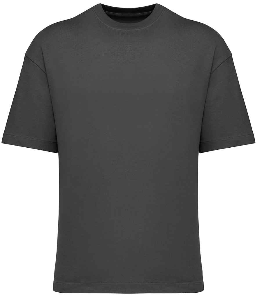 Native Spirit Oversized T-Shirt in Iron Grey, front view