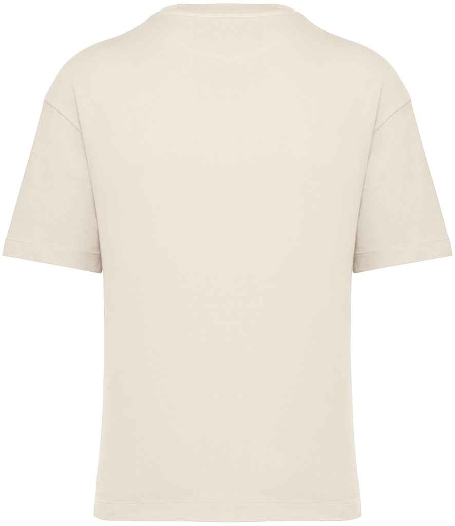 Native Spirit Oversized T-Shirt in Ivory, back view