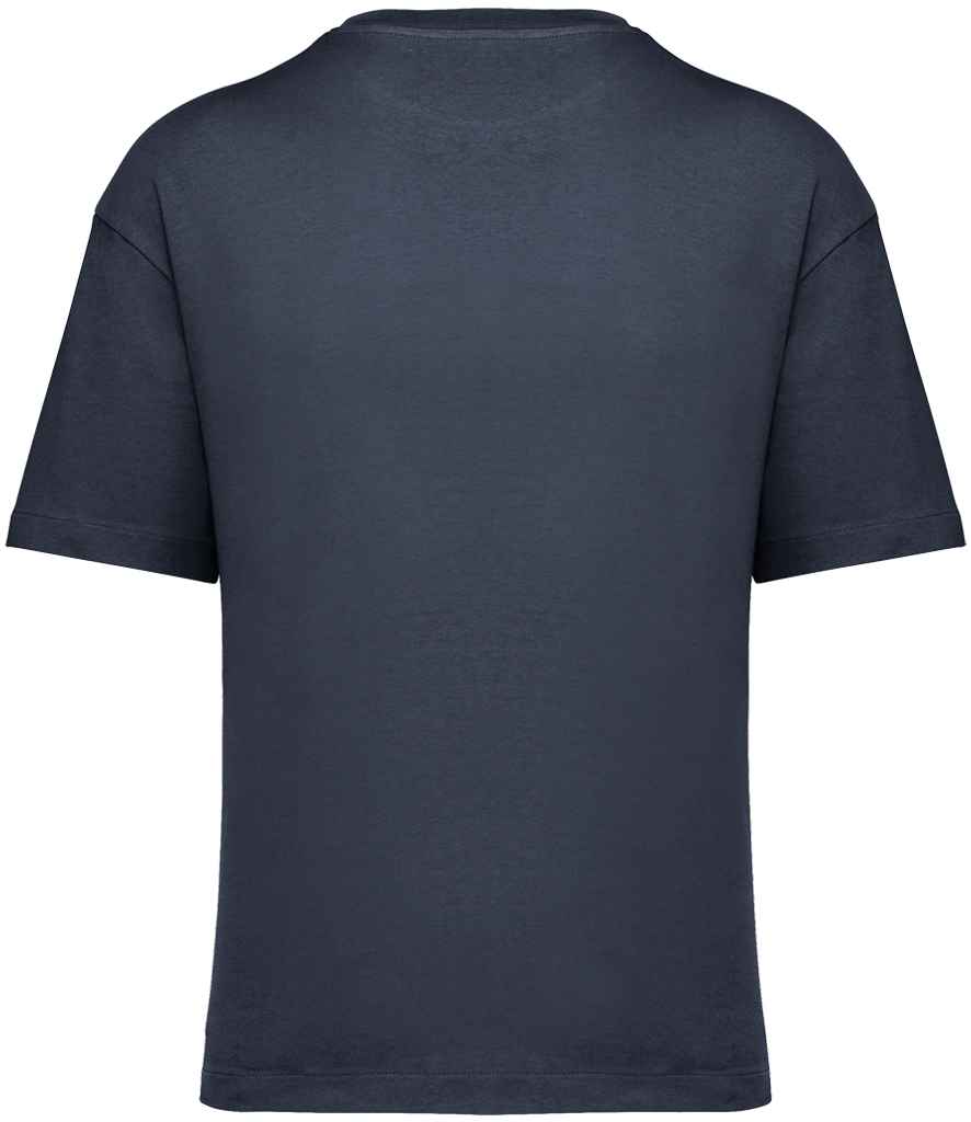 Native Spirit Oversized T-Shirt in Navy, back view
