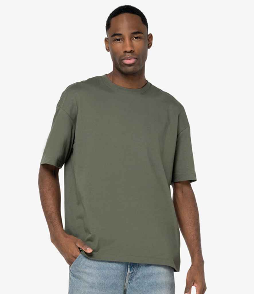 Native Spirit Oversized T-Shirt in Organic Khaki