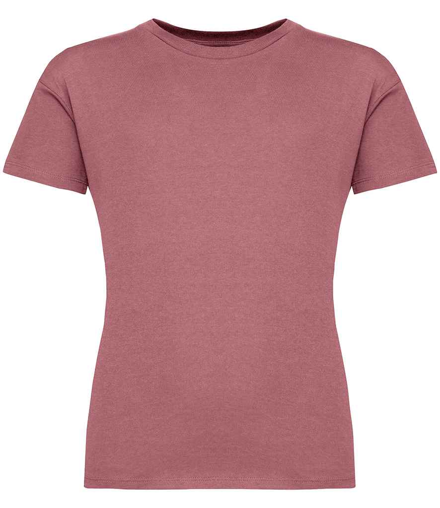 Native Spirit Kids Dropped Shoulder T-Shirt in Antique Rose, front view