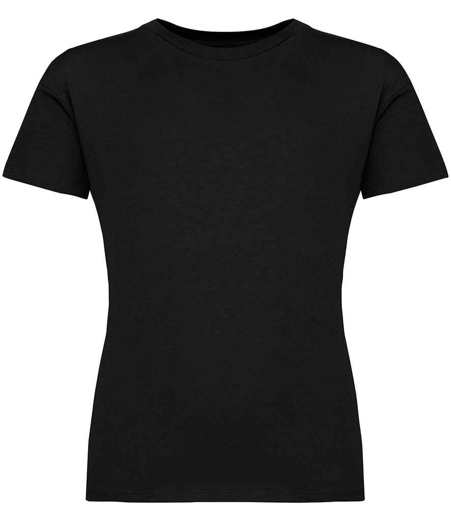 Native Spirit Kids Dropped Shoulder T-Shirt in Black, front view