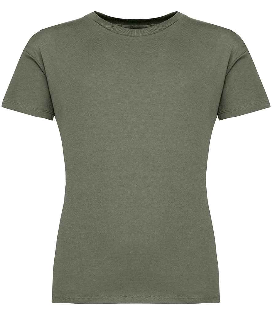 Native Spirit Kids Dropped Shoulder T-Shirt in Khaki, front view