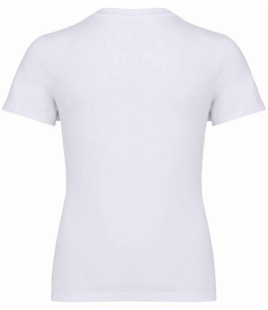 Native Spirit Kids Dropped Shoulder T-Shirt in White, back view
