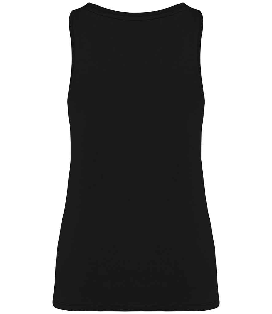 Native Spirit Ladies Tank Top in Black, back view