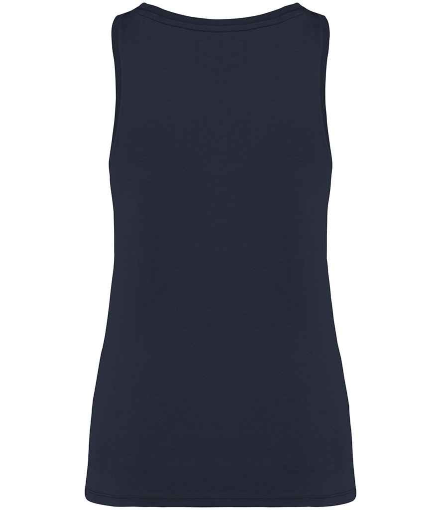 Native Spirit Ladies Tank Top in Navy, back view