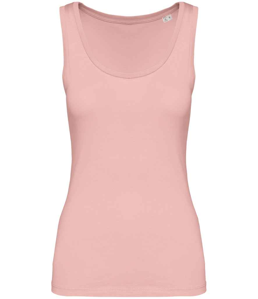 Native Spirit Ladies Tank Top in Petal Rose, front view