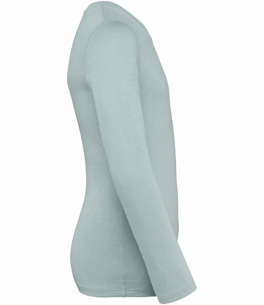 Native Spirit Kids Long Sleeve T-Shirt in Jade Green, side view