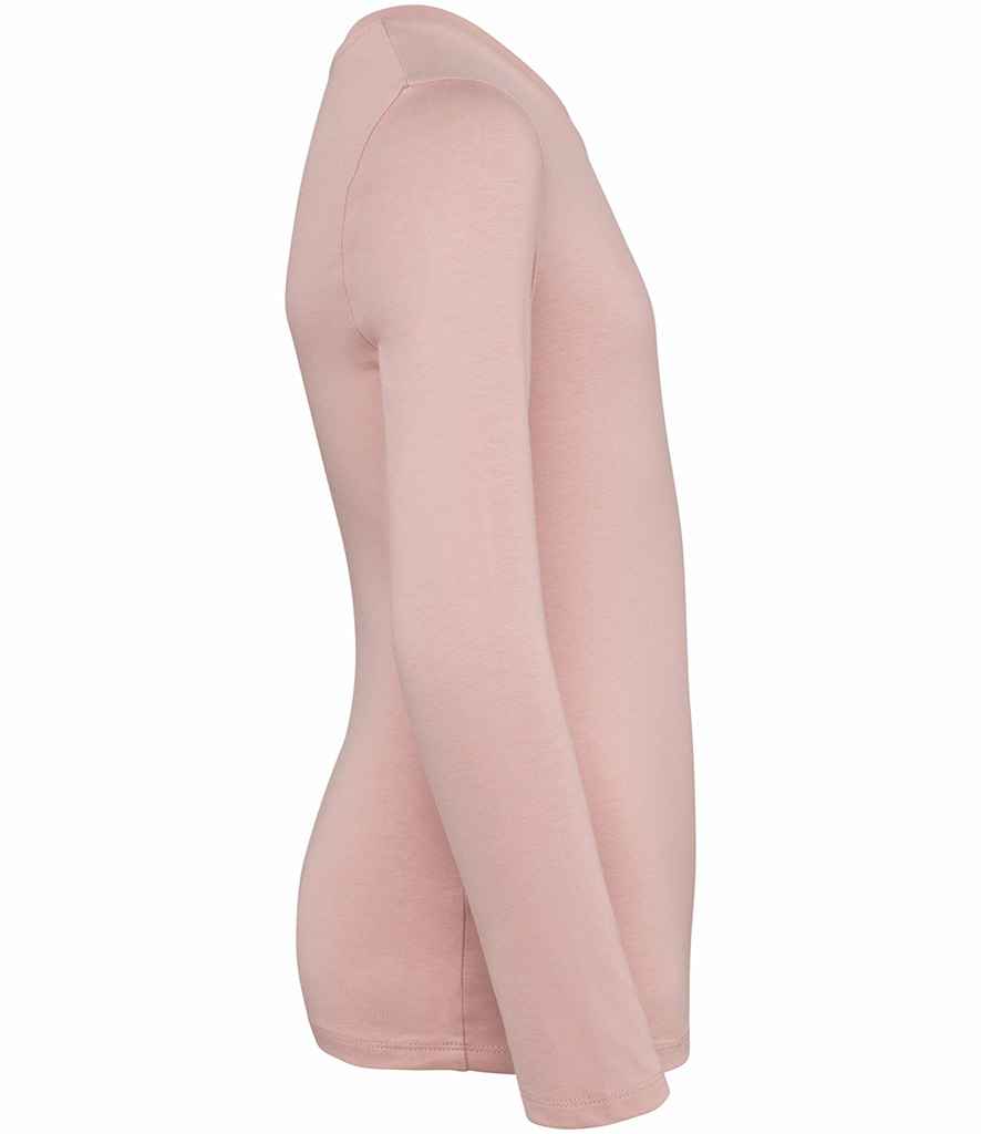 Native Spirit Kids Long Sleeve T-Shirt in Petal Rose, side view