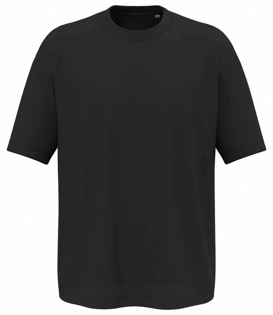 Native Spirit Oversized T-Shirt in Black, front view