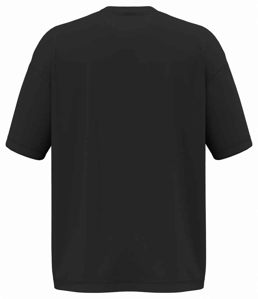 Native Spirit Oversized T-Shirt in Black, back view