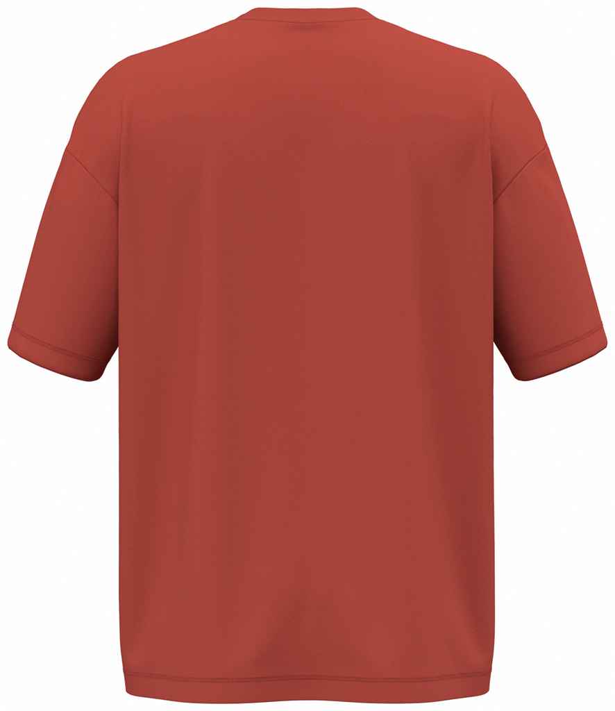 Native Spirit Oversized T-Shirt in Paprika, back view