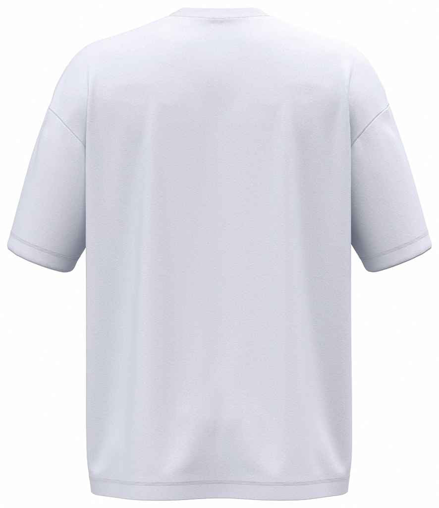 Native Spirit Oversized T-Shirt in White, back view