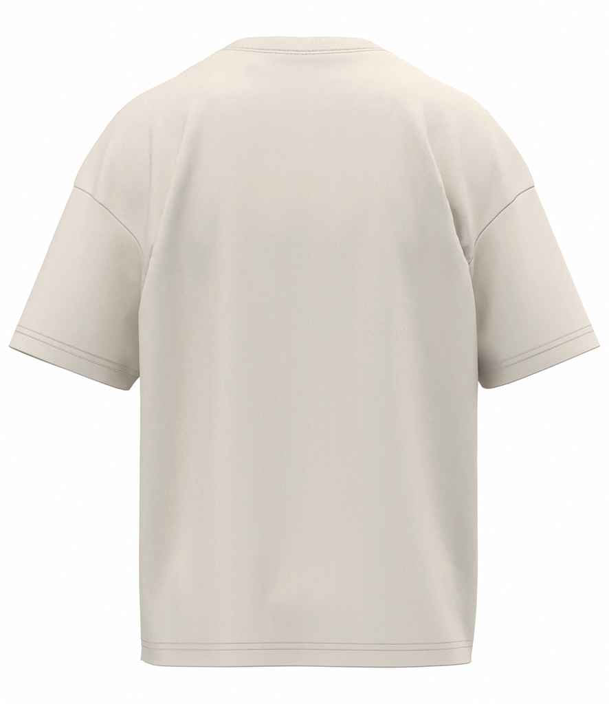 Native Spirit Kids Oversized T-Shirt in Ivory, back view