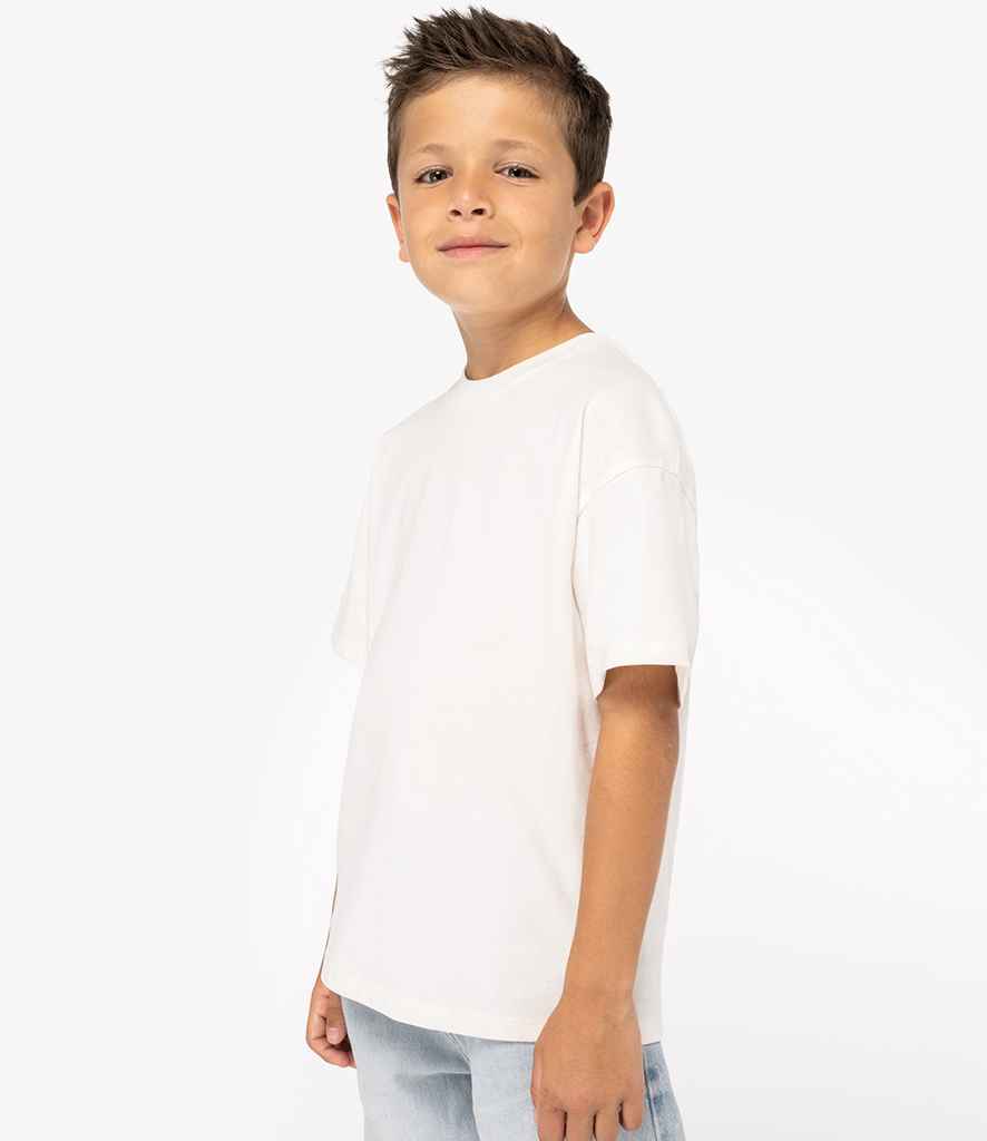 Native Spirit Kids Oversized T-Shirt in Ivory