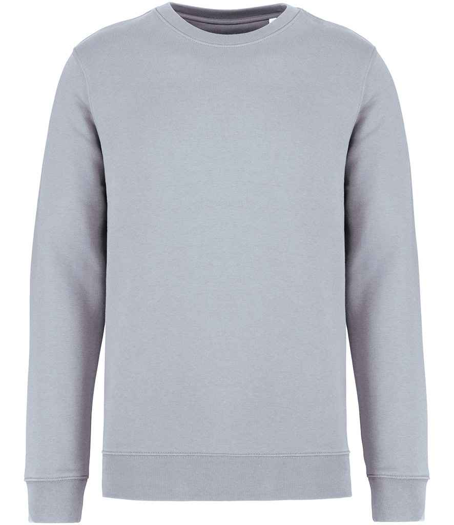 Native Spirit Unisex Heavyweight Crew Neck Sweatshirt in Aquamarine, front view
