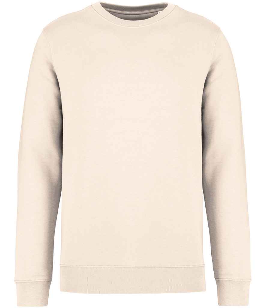Native Spirit Unisex Heavyweight Crew Neck Sweatshirt in Ivory, front view