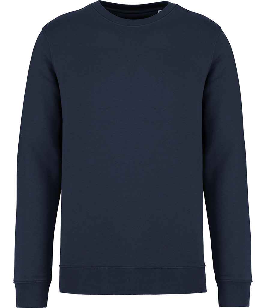 Native Spirit Unisex Heavyweight Crew Neck Sweatshirt in Navy, front view