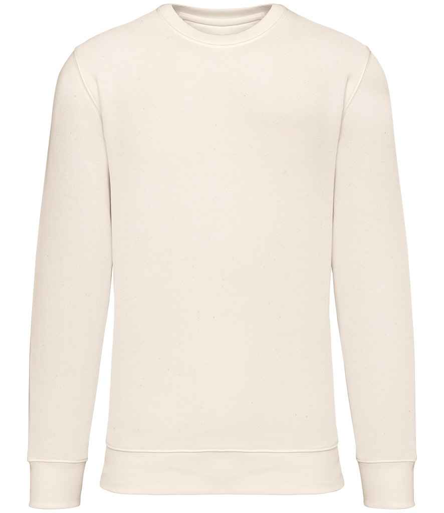 Native Spirit Unisex Heavyweight Crew Neck Sweatshirt in Raw Natural, front view