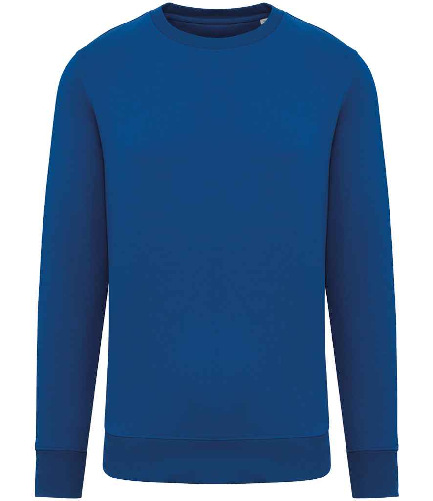 Native Spirit Unisex Heavyweight Crew Neck Sweatshirt in Sea Blue, front view