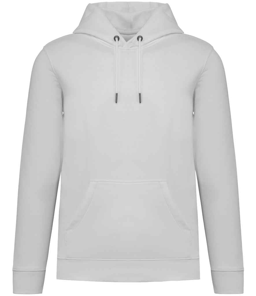 Native Spirit Unisex Heavyweight Hooded Sweatshirt in White, front view