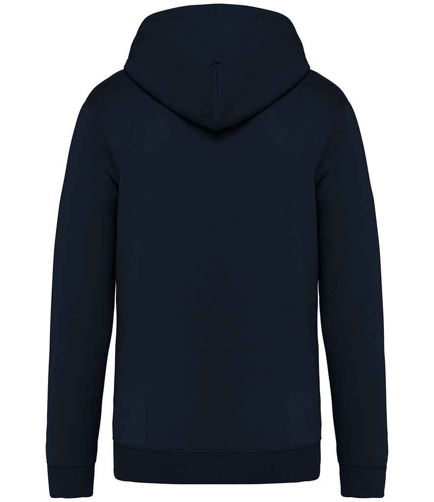 Native Spirit Unisex Full Zip Hoodie in Navy, back view