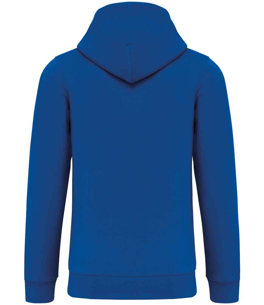 Native Spirit Unisex Full Zip Hoodie in Sea Blue, back view