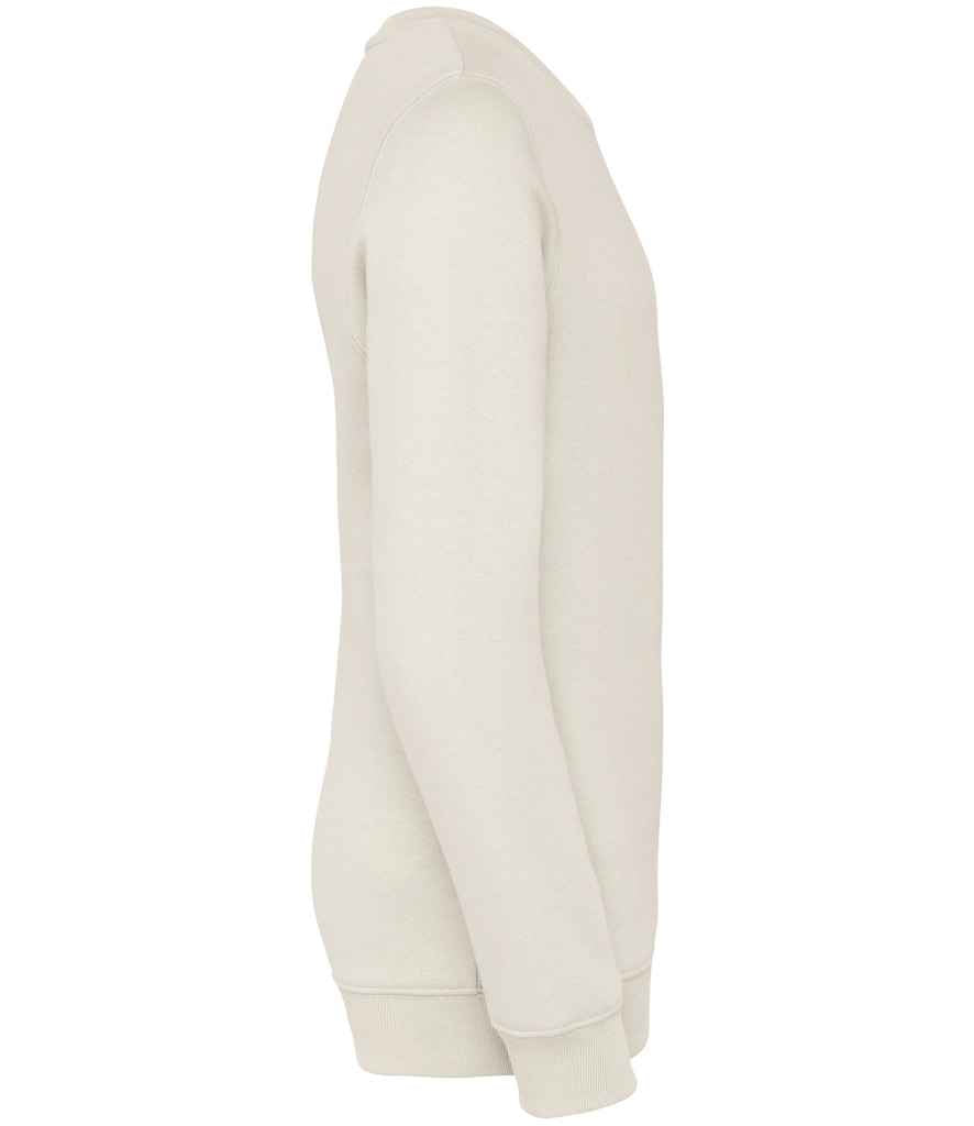 Native Spirit Kids Crew Neck Sweatshirt in Ivory, side view