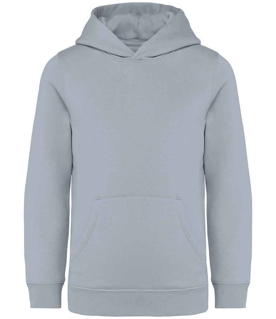 Native Spirit Kids Hooded Sweatshirt in Aquamarine, front view