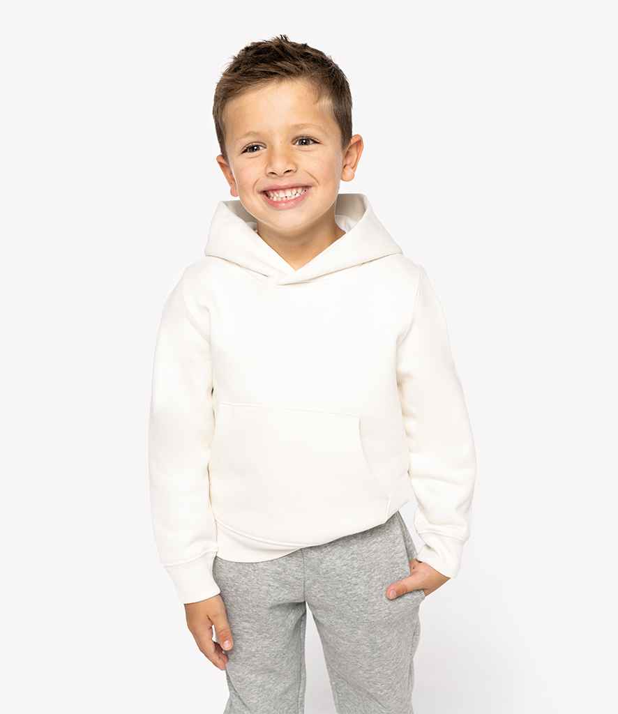 Native Spirit Kids Hooded Sweatshirt in Ivory