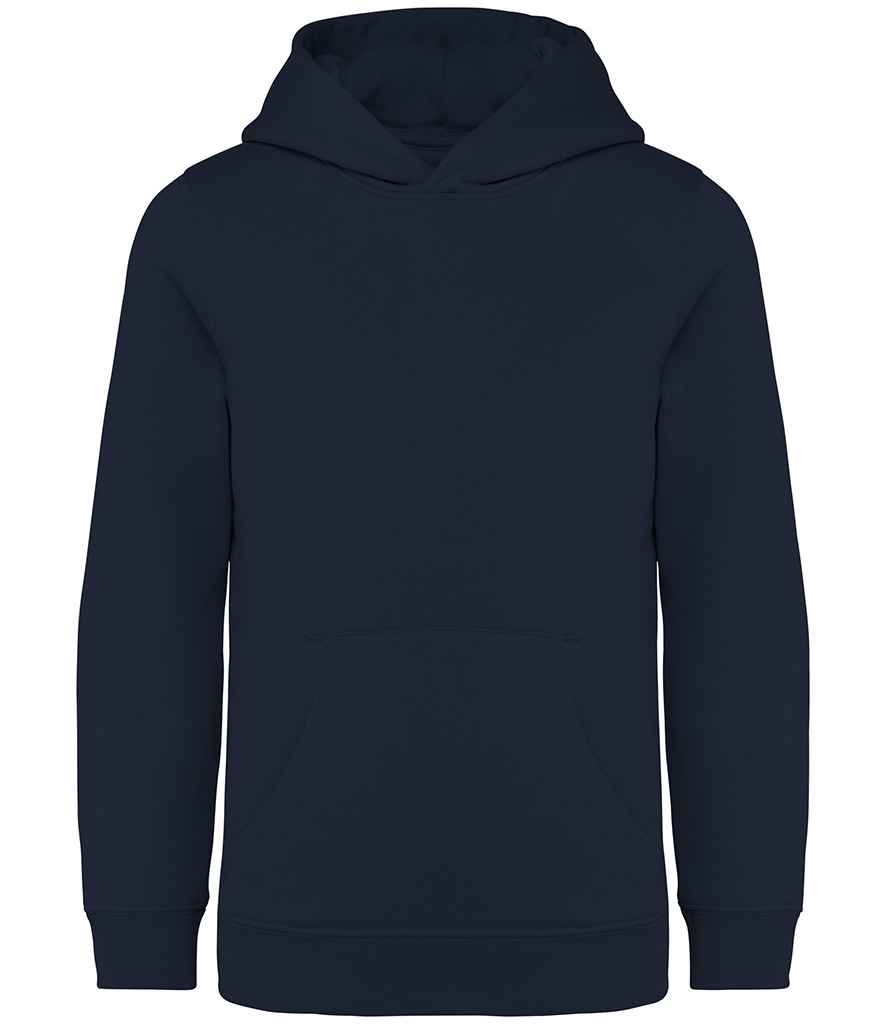 Native Spirit Kids Hooded Sweatshirt in Navy, front view