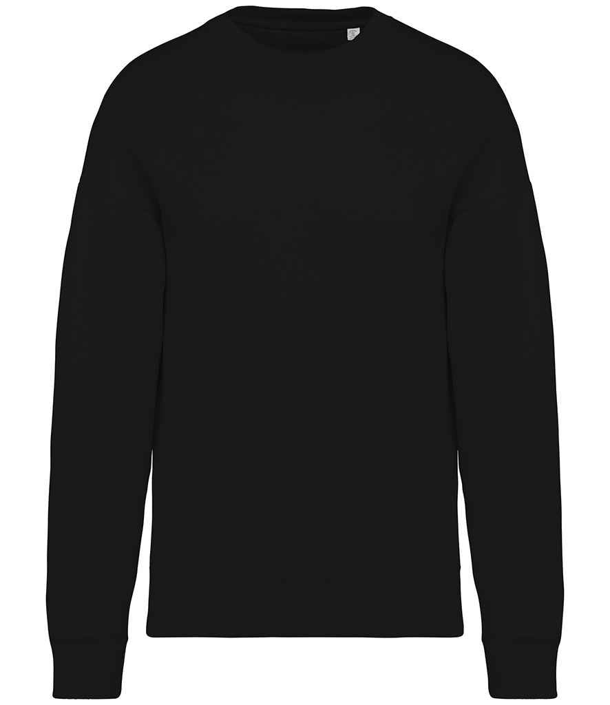 Native Spirit Unisex Oversized Sweatshirt in Black, front view