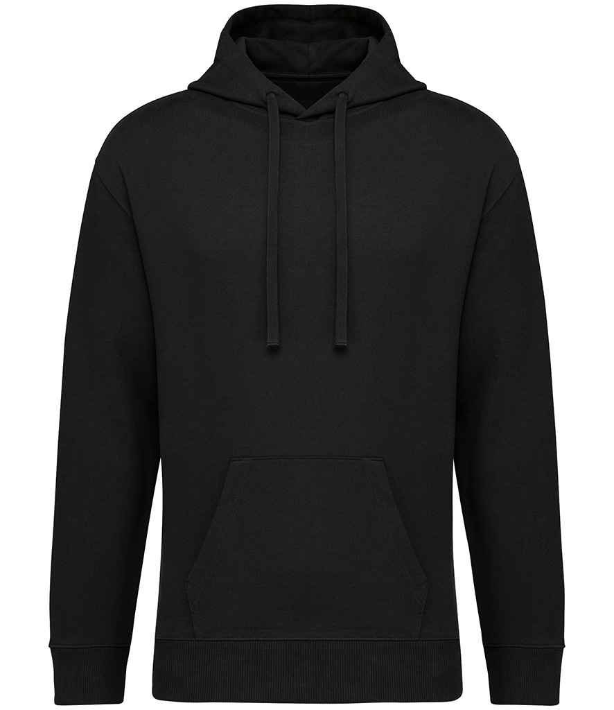 Native Spirit Unisex French Terry Hoodie in Black, front view