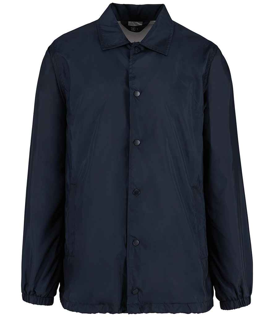 Native Spirit Unisex Windbreaker Jacket in Navy, front view