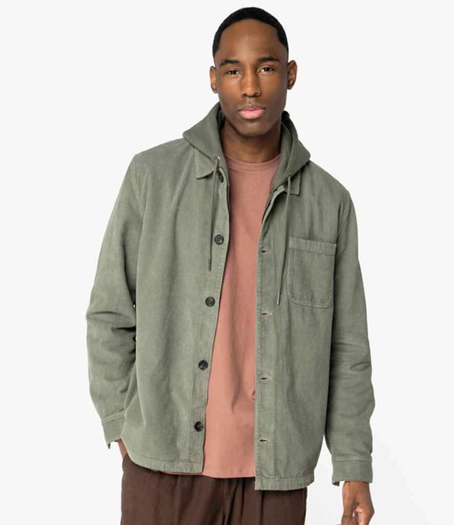 Native Spirit Corduroy Jacket in Washed Organic Khaki