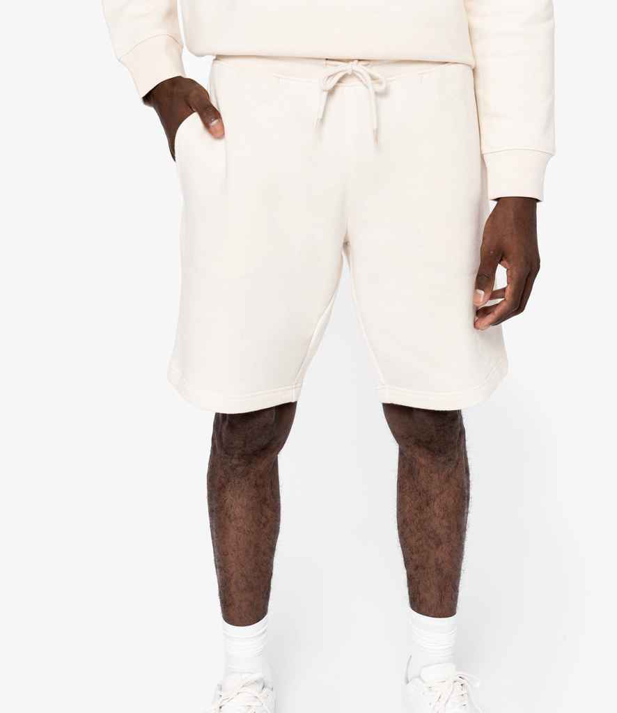 Native Spirit Bermuda Sweat Shorts in Ivory