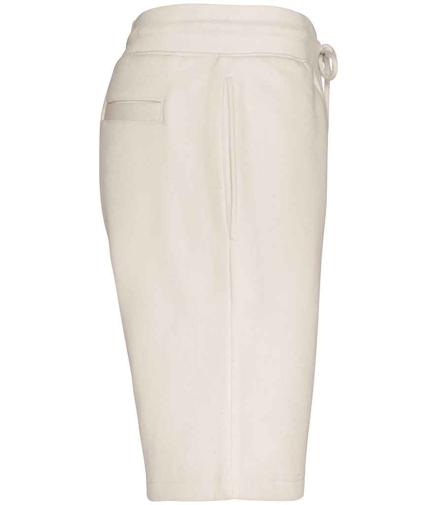 Native Spirit Bermuda Sweat Shorts in Ivory, side view