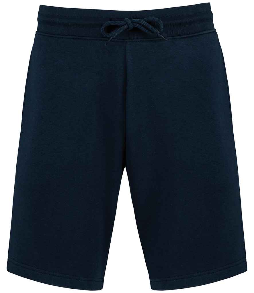 Native Spirit Bermuda Sweat Shorts in Navy, front view