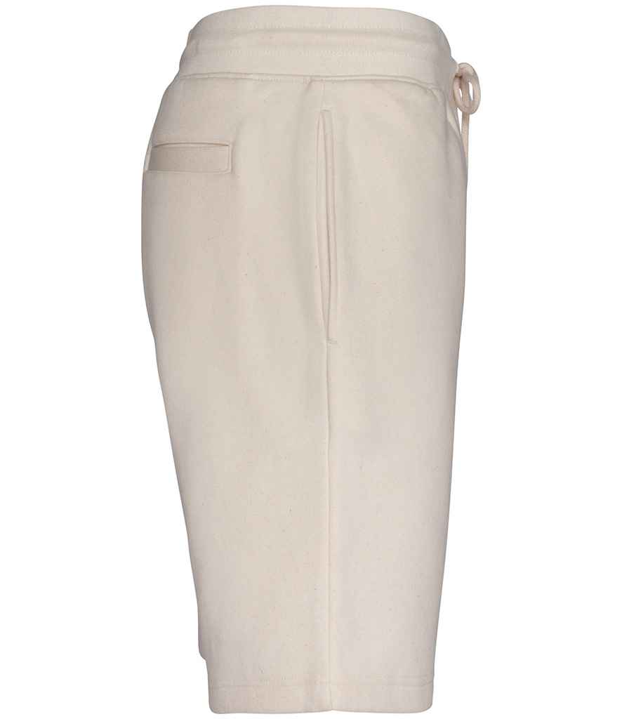 Native Spirit Bermuda Sweat Shorts in Raw Natural, side view