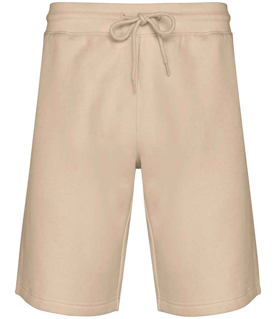 Native Spirit Bermuda Sweat Shorts in Wet Sand, front view
