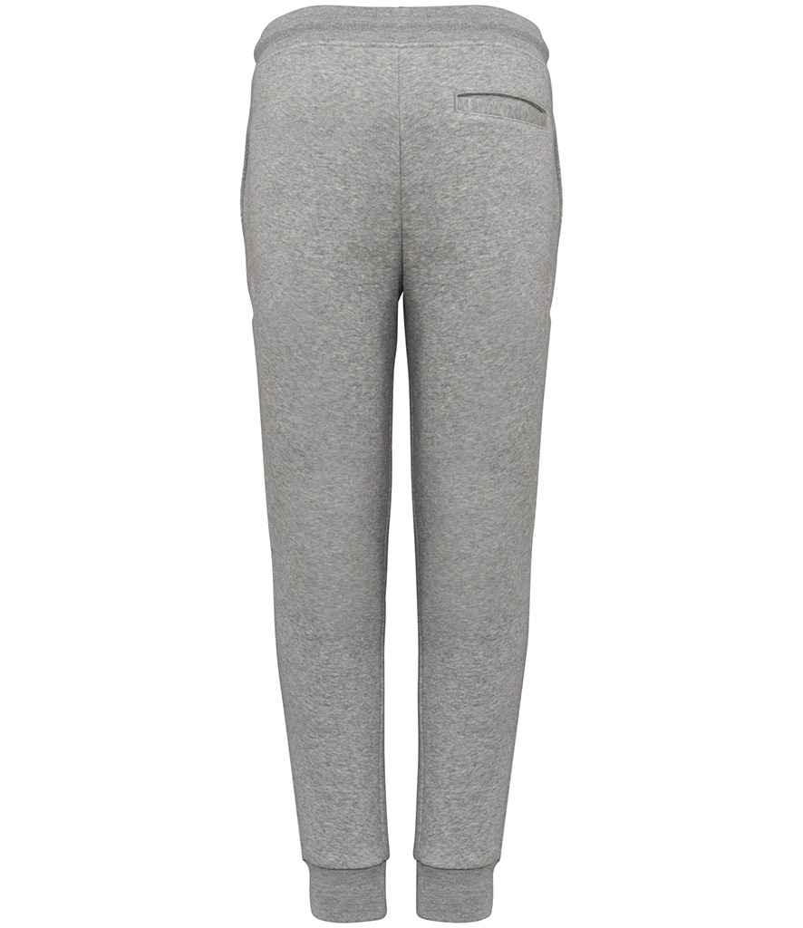 Native Spirit Kids Jog Pants in Moon Grey Heather, back view